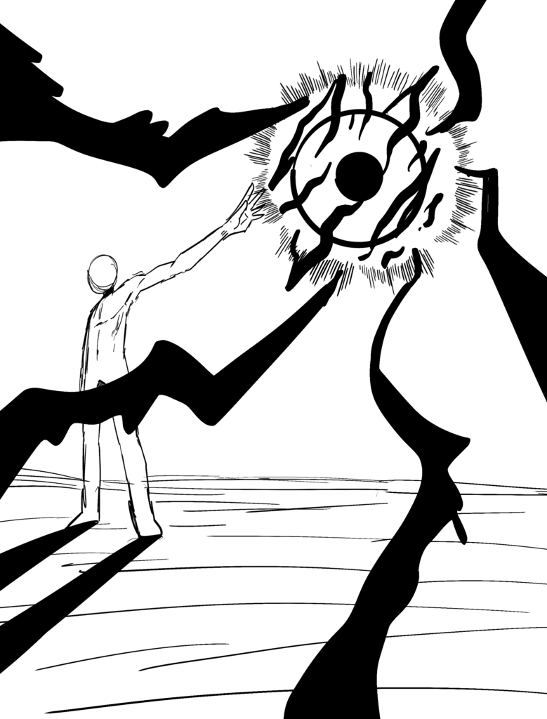 Black power manga style